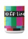Premium Printed Ceramic Coffee Mug Multicolour 350ml