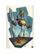 Printed Fridge Magnet Multicolour 8.5x0.4x5.5cm