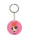 Blossom Printed Double Sided Keychain