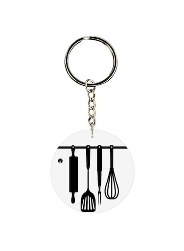 Printed Dual Sided Keychain