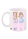 Anime Printed Coffee Mug White/Pink/Blue