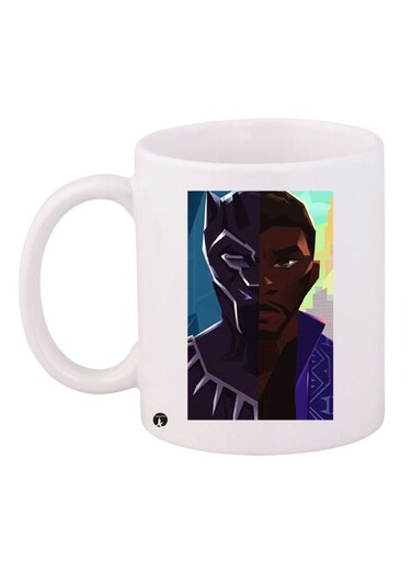 Anime Printed Coffee Mug White/Black/Blue