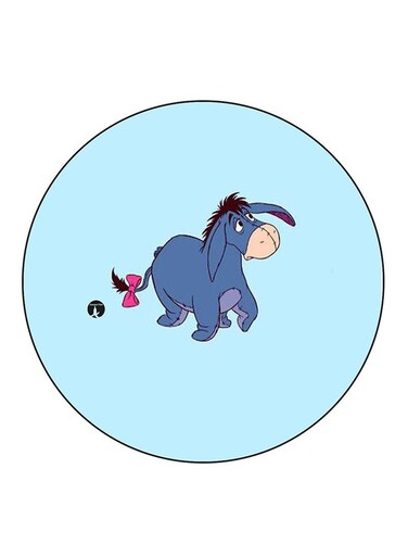 Disney Printed Fridge Magnet Round Multicolour