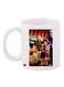 Cartoon Printed Coffee Mug White/Red/Beige 11ounce