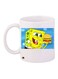 SpongeBob SquarePants Printed Coffee Mug White/Yellow/Blue