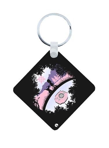 Digimon Anime Wooden Keychain