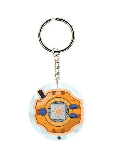 Anime Digimon Printed Keychain
