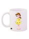Disney Printed Mug White/Yellow/Brown