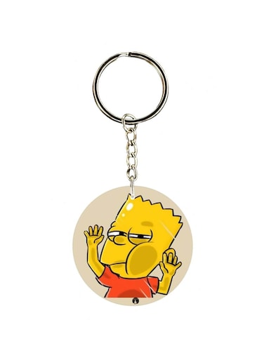 Cartoon Printed Keychain