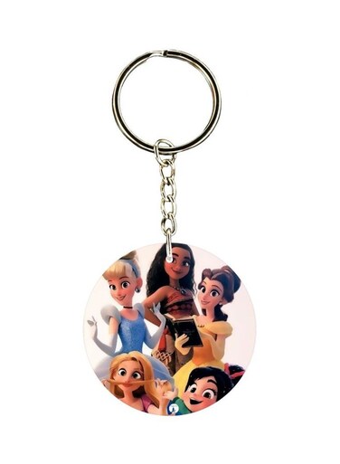 Cartoon Themed Dual Sided Keychain