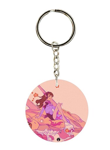 Overwatch Game Printed Keychain