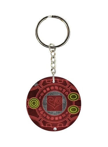 Anime Digimon Printed Keychain