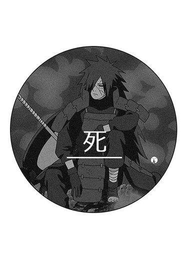 The Anime Naruto Printed Fridge Magnet Round Multicolour