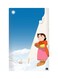 Printed Fridge Magnet Multicolour 8.5x0.4x5.5cm
