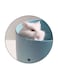 Hamster Printed Fridge Magnet Blue/White
