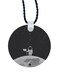 Space Printed Car Mirror Pendant