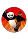 Kung Fu Panda Printed Fridge Magnet Multicolour