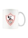 Zamalek Logo Printed Mug White/Red/Black Standard
