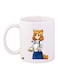 Anime Printed Coffee Mug White/Yellow/Blue