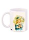 Girl Printed Coffee Mug White/Blue/Green 11ounce