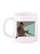 Watch Dogs Video Game Character Printed Mug White/Grey/Blue