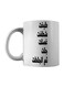 Printed Ceramic Mug White/Black