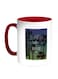 Enjoy The Summer Time Printed Coffee Mug Red/White/Blue 11ounce