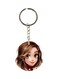 Printed Single Sided Keychain