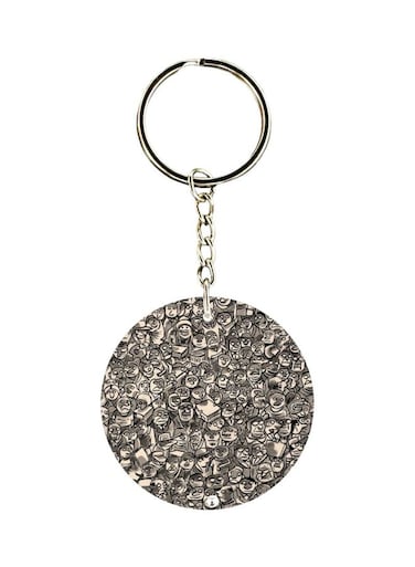 Printed Double Sided Keychain