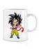 Dragon Ball Z Printed Coffee Mug White/Black/Yellow Standard