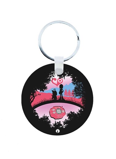 Digimon Anime Wooden Keychain