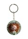 Double Sided Cartoon Printed Keychain