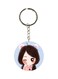 Printed Single Sided Keychain
