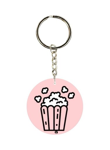 Printed Single Sided Keychain