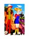 Printed Fridge Magnet Multicolour 8.5x0.4x5.5cm