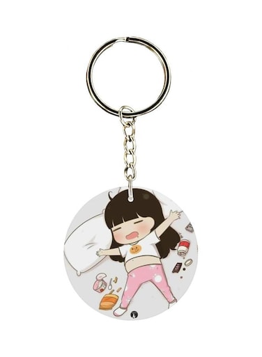 Character Printed Keychain