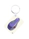 Anime Digimon Printed Keychain Purple/White