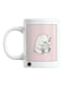 We Bare Bears Printed Mug White/Pink/Black