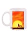 The Lion King Printed Coffee Mug White/Orange/Yellow 11ounce