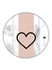 Heart Printed Fridge Magnet Multicolour