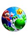 Video Game Super Mario Printed Fridge Magnet Multicolour