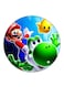 Video Game Super Mario Printed Fridge Magnet Multicolour