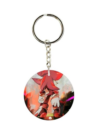Sonic Printed Keychain