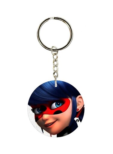 Cartoon Printed Single Sided Keychain
