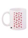 Watermelons Printed Coffee Mug White/Pink