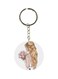Single Sided Animie Girl Printed Keychain