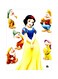 Cartoon Girl Printed Plate Yellow/Blue/Brown 20x15cm