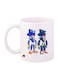 Sonic Video Game Printed Mug White/Yellow/Black Standard Size