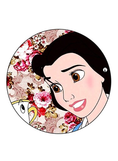 Disney Printed Fridge Magnet Round Multicolour