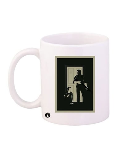 The Last Of Us Printed Coffee Mug White/Black/Grey